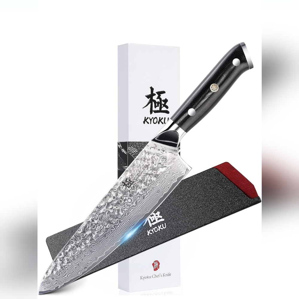 Kyoku 8" Chef's knife Shogun series Japanese VG10 Steel New
